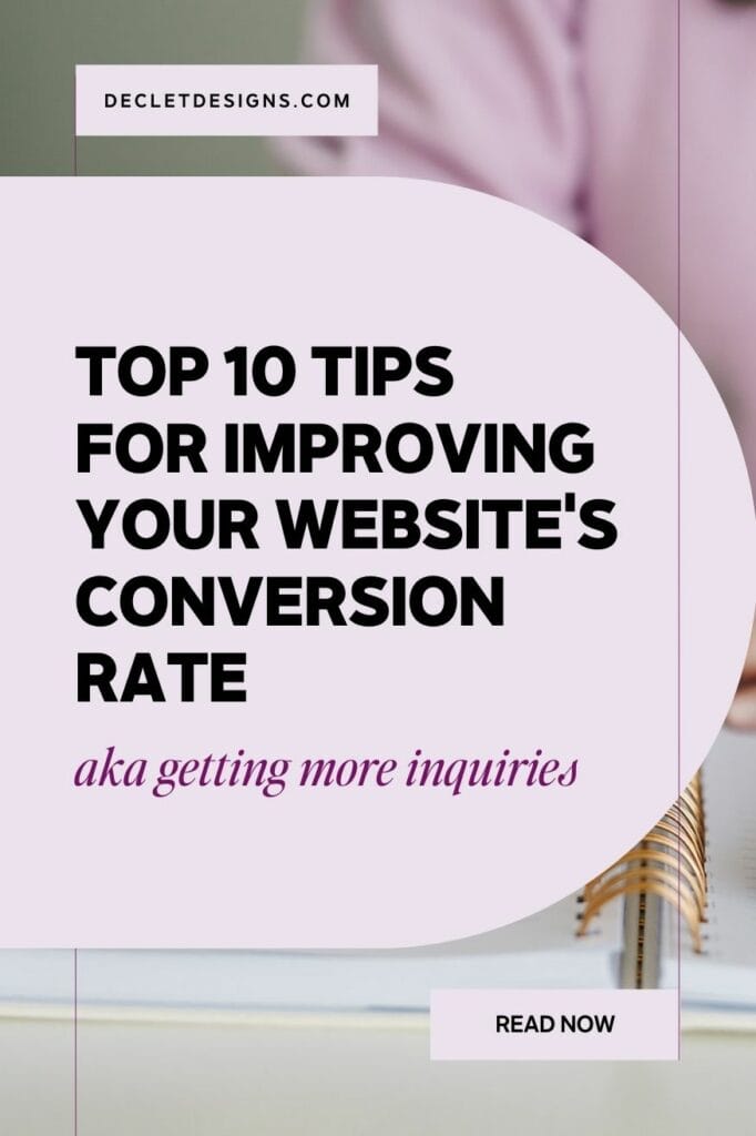 top 10 tips for improving your private practice website's conversion rate
