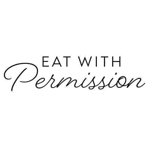 eat with permission logo branding