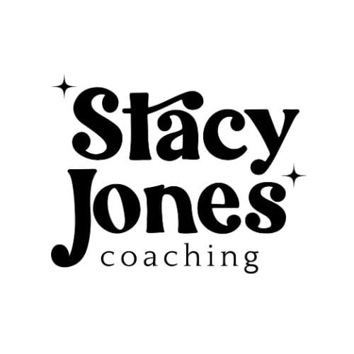 stacy jones body image coaching logo branding