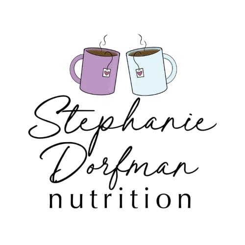 stephanie dorfman nutrition logo branding