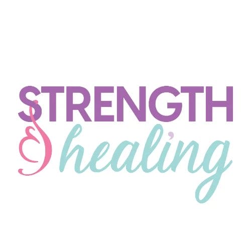 strength and healing therapist website therapist logo