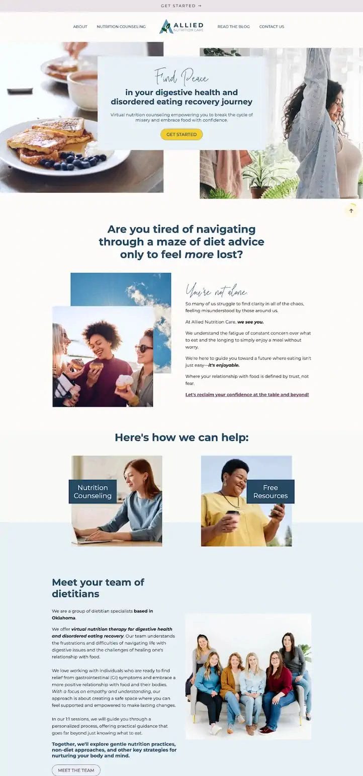 declet designs websites for dietitians17