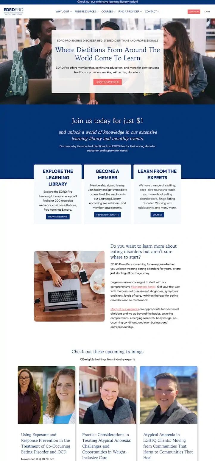 edrd pro website design by declet designs