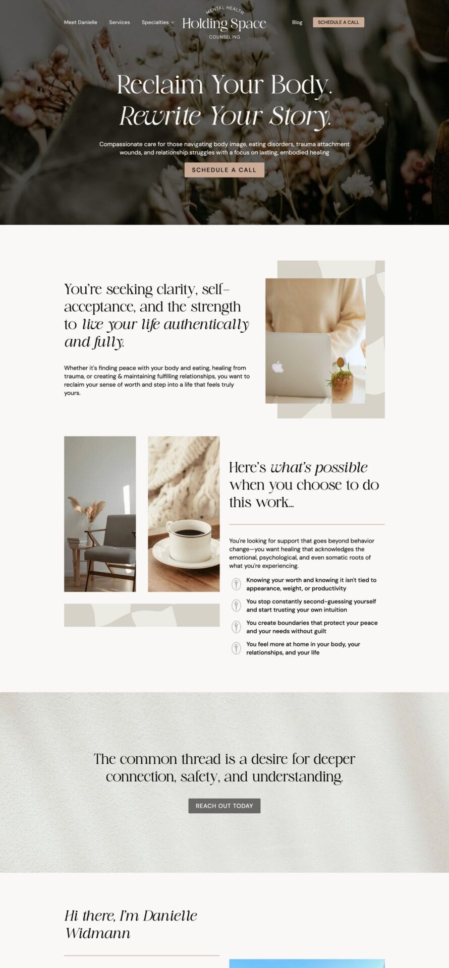 declet designs websites for private practice