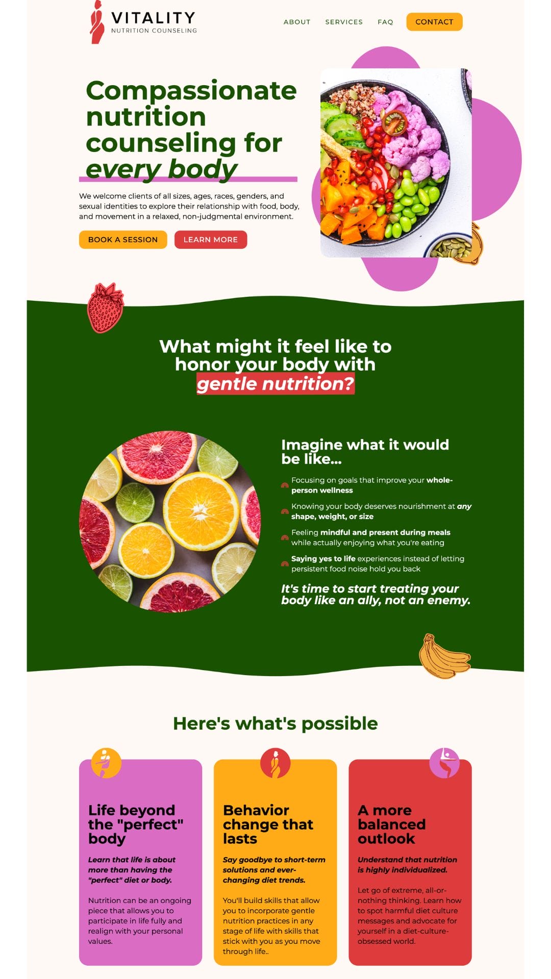 dietitian website design in wordpress44